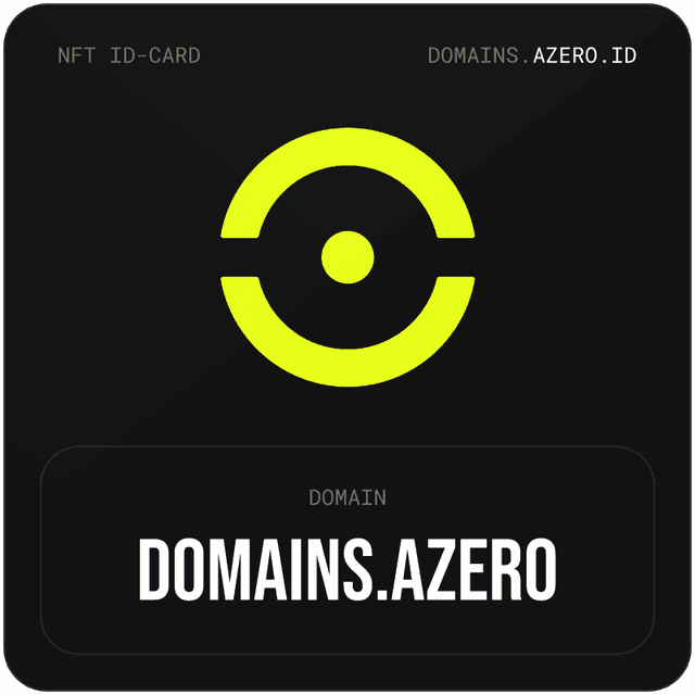 Example: NFT image of domains.azero