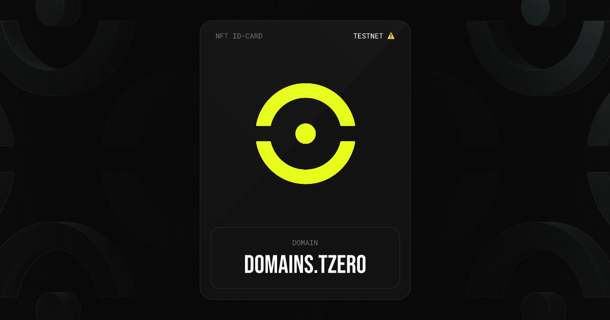Example: Open Graph preview of domains.tzero